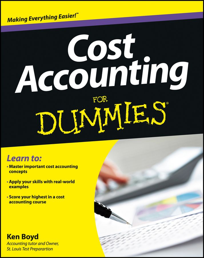 Cost Accounting For Dummies фото №1
