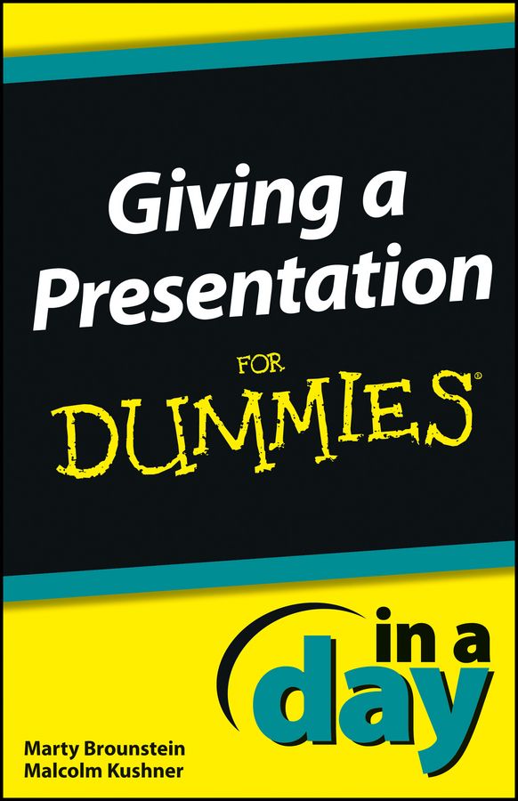 Giving a Presentation In a Day For Dummies фото №1