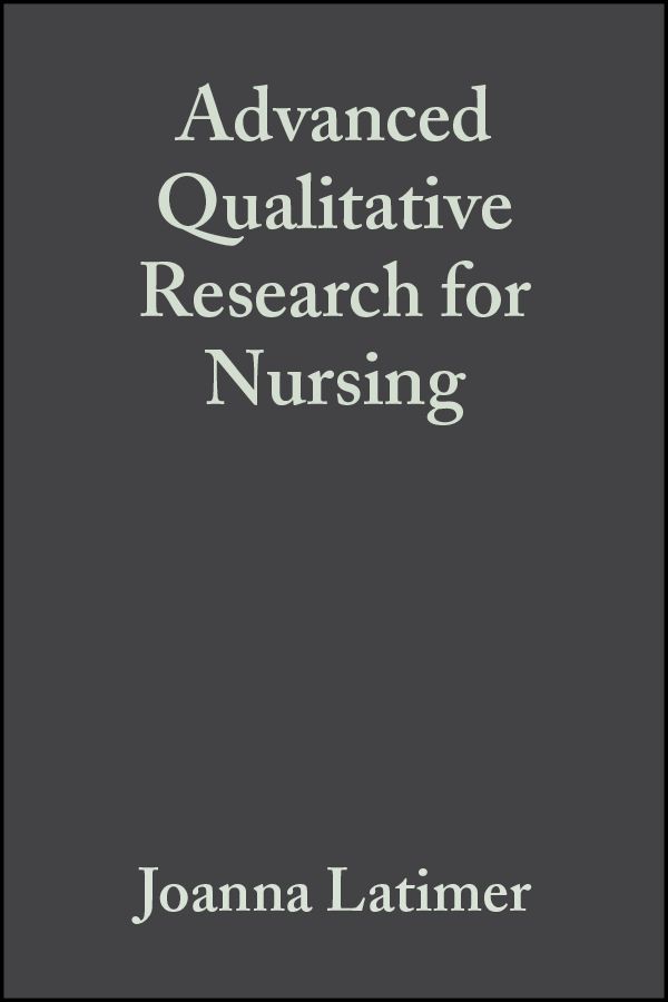Advanced Qualitative Research for Nursing фото №1